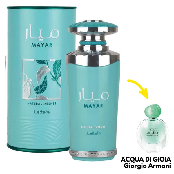 MAYAR NATURAL INTENSE 100ML EDP MUJER