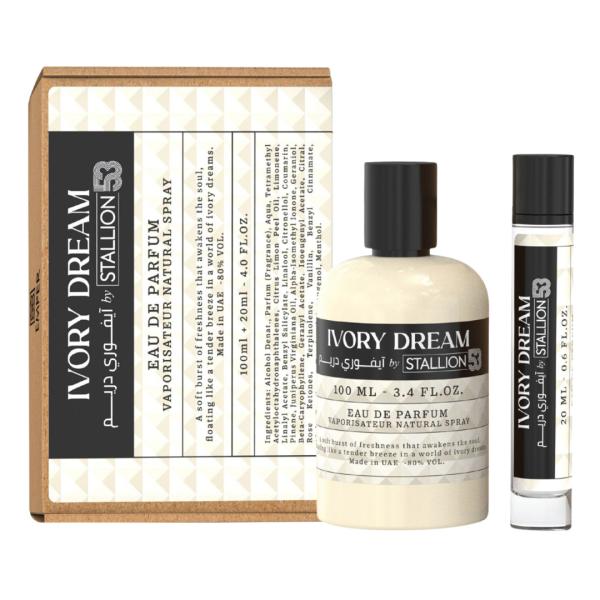 SET IVORY DREAM BY STALLION 53 100ML+20ML EDP HOMBRE