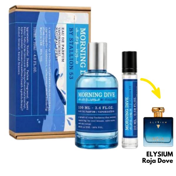 SET MORNING DIVE BY STALLION 53 100ML+20ML EDP UNISEX