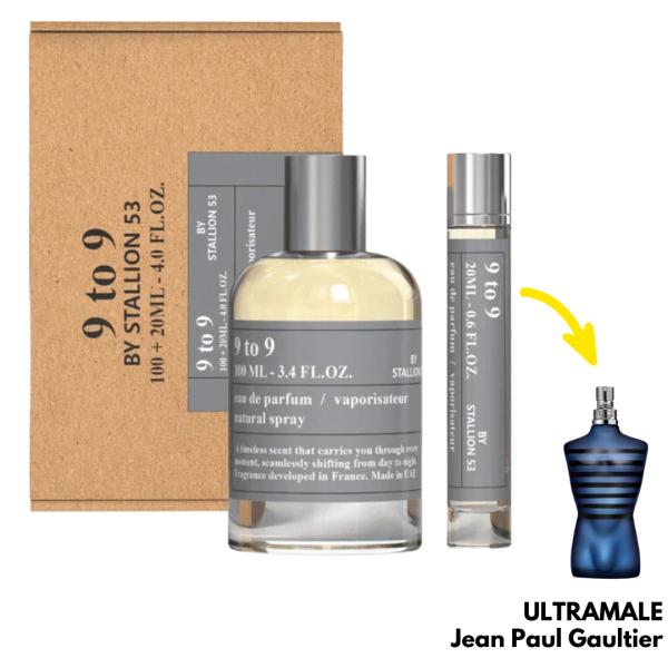 SET 9 TO 9 BY STALLION 53 100ML+20ML EDP HOMBRE