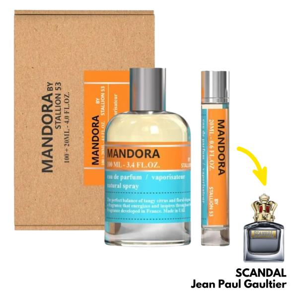 SET MANDORA BY STALLION 53 100ML+20ML EDP UNISEX
