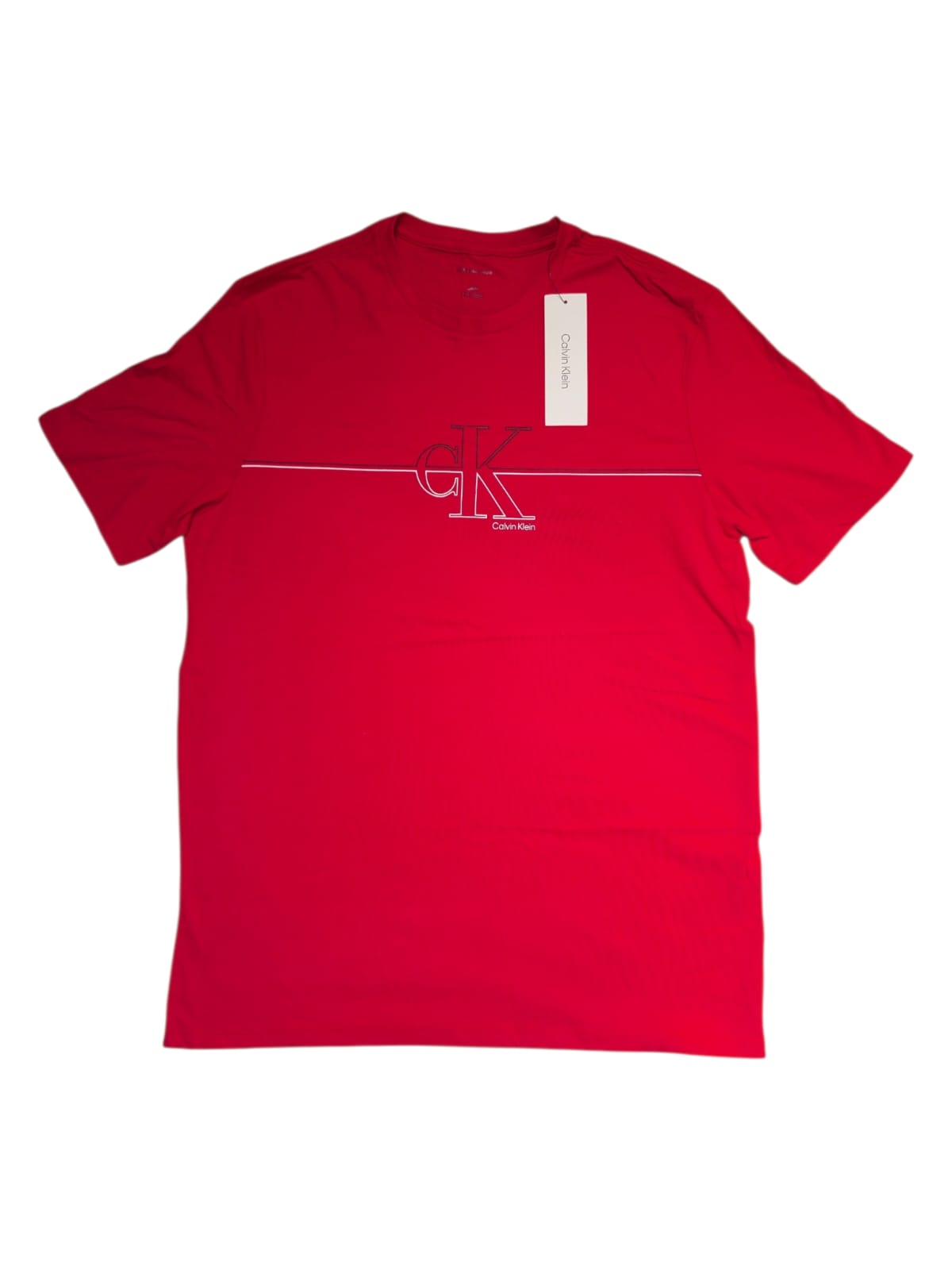 Camisa Roja cuello redondo